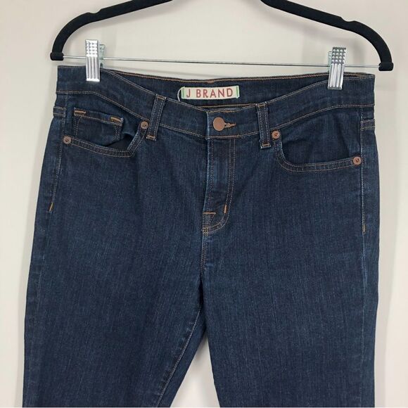 J Brand Jeans Womens 30 Skinny Leg Dark Wash - Picture 4 of 9